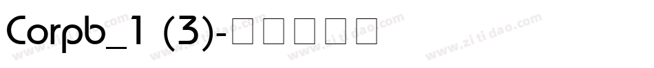 Corpb_1 (3)字体转换